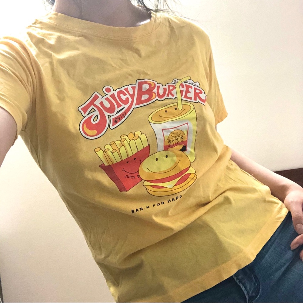 3/$10 - “Juicy Burger” Graphic T-Shirt